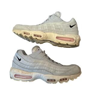 NIKE AIR MAX 95 Grey Fog and Pink Foam DX2670-001 US 13 Used